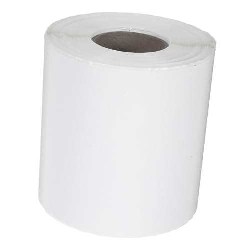 FUNNETOYU 1Rolle Direktes Thermoetikettenpapier Selbstklebende für Tintenstrahldrucker Thermodrucker Vielseitig für Versandetiketten Preisetiketten von FUNNETOYU