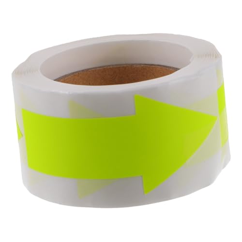 FUNNETOYU 1Rolle Pfeilaufkleber Selbstklebend Leuchtendem für Geschenkverpackungen Umschläge DIY Projekte und Bodenmarkierungen Praktische FUNNETOYU 1Rolle Pfeilaufkleber Selbstklebend Leuchtendem für Geschenkverpackungen Umschläge DIY Projekte und Bodenmarkierungen Praktische von FUNNETOYU