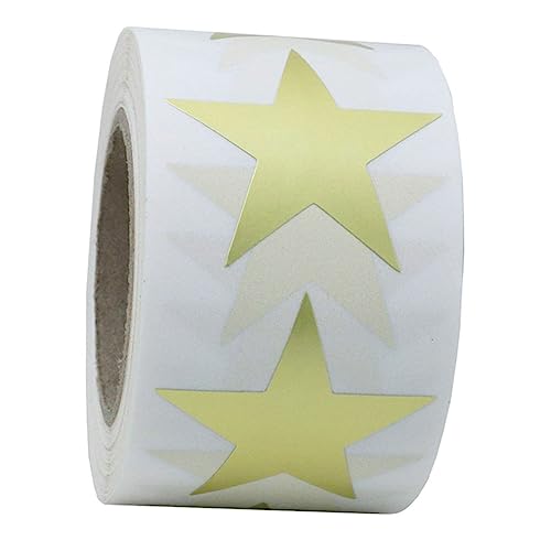 FUNNETOYU 1Rolle Sternaufkleber für Selbstklebende Star Sticker für Belohnungen im Kindergarten Schule und Büro und Handwerk FUNNETOYU 1Rolle Sternaufkleber für Selbstklebende Star Sticker für Belohnungen im Kindergarten Schule und Büro und Handwerk von FUNNETOYU