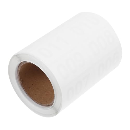 FUNNETOYU 1Rolle Zahlenaufkleber Selbstklebend Lageretiketten für Maschinen Geräte und für Büro und Lagerhaltung FUNNETOYU 1Rolle Zahlenaufkleber Selbstklebend Lageretiketten für Maschinen Geräte und für Büro und Lagerhaltung von FUNNETOYU