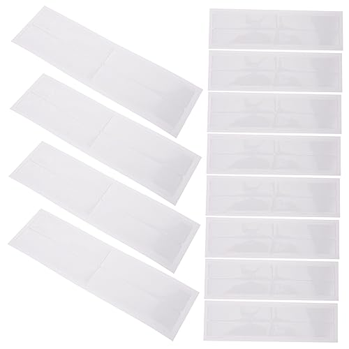 FUNNETOYU 1Satz Selbstklebende Etikettenhalter Transparent Etikettenbeutel für Büro und Zuhause Wiederablösbare mit Karten für Lagerbeschriftungen FUNNETOYU 1Satz Selbstklebende Etikettenhalter Transparent Etikettenbeutel für Büro und Zuhause Wiederablösbare mit Karten für Lagerbeschriftungen von FUNNETOYU