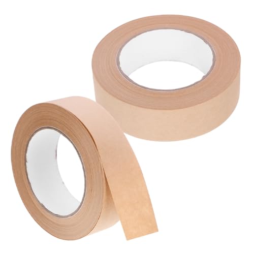 FUNNETOYU 2 Rollen Aquarell Malband Selbstklebendes Wasserfestes Wasseraktiviertes Klebeband Wasseraktiviertes Dichtungsband Rahmenband Aquarellband Hellbraunes Papier FUNNETOYU 2 Rollen Aquarell Malband Selbstklebendes Wasserfestes Wasseraktiviertes Klebeband Wasseraktiviertes Dichtungsband Rahmenband Aquarellband Hellbraunes Papier von FUNNETOYU