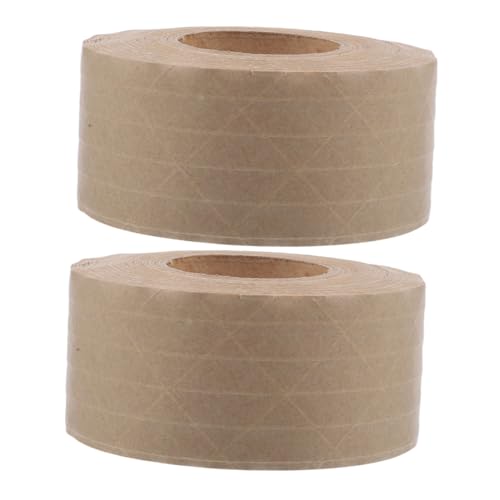 FUNNETOYU 2 Rollen Dichtungsband Wasserband Wasseraktiviertes Klebeband Gummiertes Papierband Klebeband Für Bilderrahmen Klebrig Aquarellband Künstlerband Rahmendichtband Kraftpapier FUNNETOYU 2 Rollen Dichtungsband Wasserband Wasseraktiviertes Klebeband Gummiertes Papierband Klebeband Für Bilderrahmen Klebrig Aquarellband Künstlerband Rahmendichtband Kraftpapier von FUNNETOYU