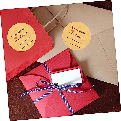 FUNNETOYU 2 Rollen Runde Aufkleber für DIY Bastelprojekte Selbstklebende Backetiketten Handgemachte Versiegelungsaufkleber für Geschenkboxen Tüten und Kuchenverpackungen FUNNETOYU 2 Rollen Runde Aufkleber für DIY Bastelprojekte Selbstklebende Backetiketten Handgemachte Versiegelungsaufkleber für Geschenkboxen Tüten und Kuchenverpackungen von FUNNETOYU