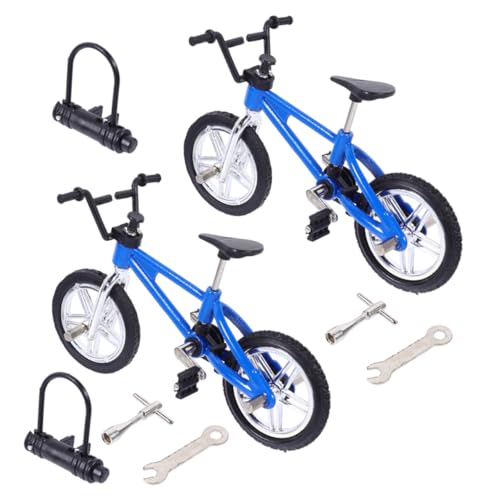 FUNNETOYU 2 Sätze Mini Finger Fahrrad Modell aus Robustes Desktop für Stressabbauendes für Jungen und Mädchen Sammelbare Tischdekoration FUNNETOYU 2 Sätze Mini Finger Fahrrad Modell aus Robustes Desktop für Stressabbauendes für Jungen und Mädchen Sammelbare Tischdekoration von FUNNETOYU