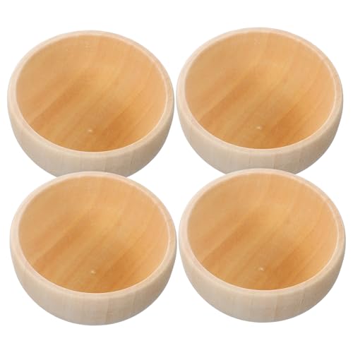 FUNNETOYU 2 Sätze Teiliges Diy Holzschalen Set Naturholz Unvollendete Schalen Für Kreative Bastelprojekte Für Miniatur Dekorationen 4 Stück * 2 FUNNETOYU 2 Sätze Teiliges Diy Holzschalen Set Naturholz Unvollendete Schalen Für Kreative Bastelprojekte Für Miniatur Dekorationen 4 Stück * 2 von FUNNETOYU