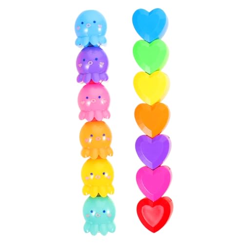 FUNNETOYU 2 Stück Bunte Octopus Textmarker Schüler Hochwertige Fluoreszierende Marker Niedliche Cartoon Designs zum Markieren Schreiben Basteln und Notizen Auslaufsicher und Geruchlos FUNNETOYU 2 Stück Bunte Octopus Textmarker Schüler Hochwertige Fluoreszierende Marker Niedliche Cartoon Designs zum Markieren Schreiben Basteln und Notizen Auslaufsicher und Geruchlos von FUNNETOYU
