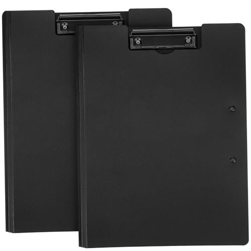 FUNNETOYU 2 Stück Doppelter Ordner Klemmbrett Mit Stauraum Heavy Duty Zwischenablage Klemmbretter Dokumentieren Faltbar Tragbar Blau Büro Schreibwaren Klassenzimmerzubehör Schwarz Plastik FUNNETOYU 2 Stück Doppelter Ordner Klemmbrett Mit Stauraum Heavy Duty Zwischenablage Klemmbretter Dokumentieren Faltbar Tragbar Blau Büro Schreibwaren Klassenzimmerzubehör Schwarz Plastik von FUNNETOYU