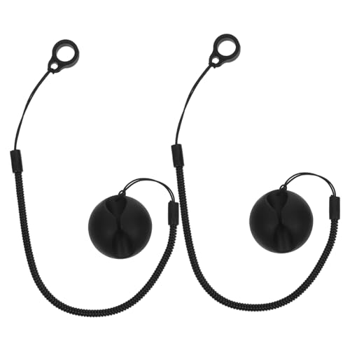 FUNNETOYU 2 Stück Elastischer Stifthalter mit Silikonring Einziehbare Halteband für Kugelschreiber und Touchpens Verlust Schlaufe mit Silikonbasis für Schreibtisch und Tablet FUNNETOYU 2 Stück Elastischer Stifthalter mit Silikonring Einziehbare Halteband für Kugelschreiber und Touchpens Verlust Schlaufe mit Silikonbasis für Schreibtisch und Tablet von FUNNETOYU