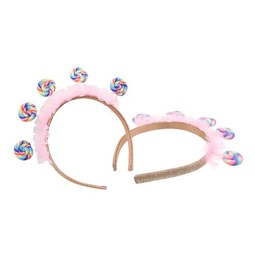 FUNNETOYU 2 Stück Haarreif mit Süßem Lutscher Design Teiliges Leichtes Lustiges Stirnband für Mädchen Geeignet für Geburtstagspartys Karneval Kostümfeiern und Tägliche Nutzung FUNNETOYU 2 Stück Haarreif mit Süßem Lutscher Design Teiliges Leichtes Lustiges Stirnband für Mädchen Geeignet für Geburtstagspartys Karneval Kostümfeiern und Tägliche Nutzung von FUNNETOYU
