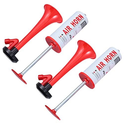 FUNNETOYU 2 Stück Handheld Cheer Air Horn Tragbare Hupe für Sportveranstaltungen Partys Leicht zur Unterstützung bei Wettbewerben und Feiern von FUNNETOYU