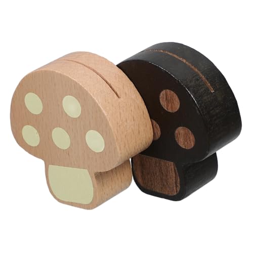 FUNNETOYU 2 Stück Holz Mini Kartenhalter Vielseitiger Platzkartenhalter für Fotos Notizen Lesezeichen Stabile Holzklammern und Tragbar für Hochzeit Geburtstag Party Dekoration FUNNETOYU 2 Stück Holz Mini Kartenhalter Vielseitiger Platzkartenhalter für Fotos Notizen Lesezeichen Stabile Holzklammern und Tragbar für Hochzeit Geburtstag Party Dekoration von FUNNETOYU