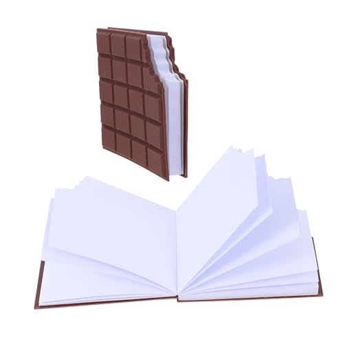 FUNNETOYU 2 Stück Kleines Tragbares Schokoladen notizbuch Ablösbare Haftnotizen mit Lebendigem Design für Schule Büro Zuhause Komfortabel Beschreibbar und Wiederverwendbar FUNNETOYU 2 Stück Kleines Tragbares Schokoladen notizbuch Ablösbare Haftnotizen mit Lebendigem Design für Schule Büro Zuhause Komfortabel Beschreibbar und Wiederverwendbar von FUNNETOYU