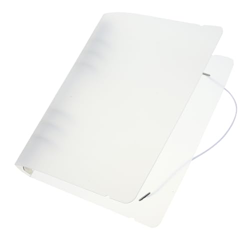 FUNNETOYU 2 Stück Ledger-Shell a5 Ordner Lose Blattbindemittel Notizbuchordner mit losen Blättern Notizblock Notebook -Cover Notizbucheinband Notizbücher Losenblatt Notizbuch pp Weiß FUNNETOYU 2 Stück Ledger-Shell a5 Ordner Lose Blattbindemittel Notizbuchordner mit losen Blättern Notizblock Notebook -Cover Notizbucheinband Notizbücher Losenblatt Notizbuch pp Weiß von FUNNETOYU
