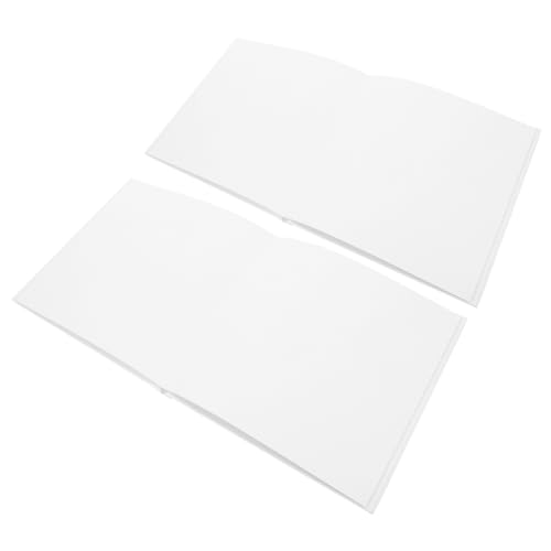 FUNNETOYU 2 Stück Leeres Zeichenbuch Kind Farbe Malen Zeichnung Erwachsene Notizbuch Aquarell -notebook Sketchpad Für Pads Kunst Skizzieren Skizzenblöcke Großer Zeichenblock Weiß Papier FUNNETOYU 2 Stück Leeres Zeichenbuch Kind Farbe Malen Zeichnung Erwachsene Notizbuch Aquarell -notebook Sketchpad Für Pads Kunst Skizzieren Skizzenblöcke Großer Zeichenblock Weiß Papier von FUNNETOYU