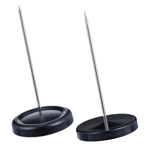 FUNNETOYU 2 Stück Metall Zettelhalter für Quittungen und Notizen Robuste Büro und Restaurant Dekoration für Empfangstheken und Arbeitsplätze FUNNETOYU 2 Stück Metall Zettelhalter für Quittungen und Notizen Robuste Büro und Restaurant Dekoration für Empfangstheken und Arbeitsplätze von FUNNETOYU