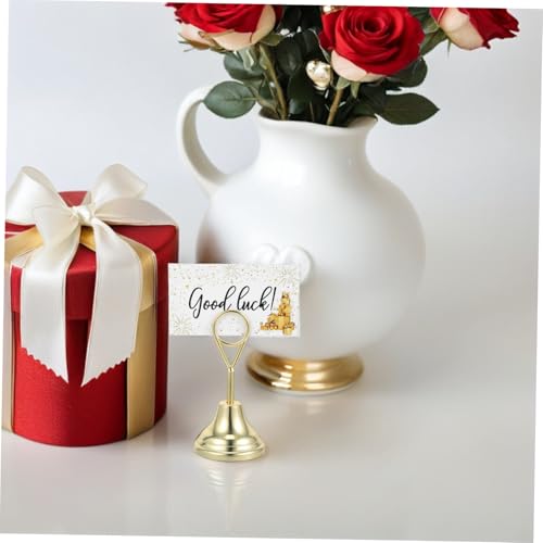 FUNNETOYU 2 Stück Multifunktionale Metall Kartenhalter Stabiler Büro Organizer für Visitenkarten Fotos Notizen Stark Klemmen Schreibtisch Zubehör Gold FUNNETOYU 2 Stück Multifunktionale Metall Kartenhalter Stabiler Büro Organizer für Visitenkarten Fotos Notizen Stark Klemmen Schreibtisch Zubehör Gold von FUNNETOYU