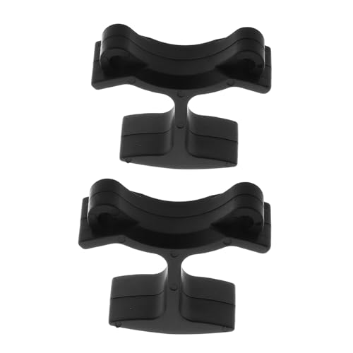 FUNNETOYU 2 Stück PVC Fingerclip für Pfeifen Robuste Schiedsrichter Pfeifenklemme Sicherer Halter für Sport Training und Outdoor Aktivitäten Langlebiges Linienrichter Zubehör von FUNNETOYU