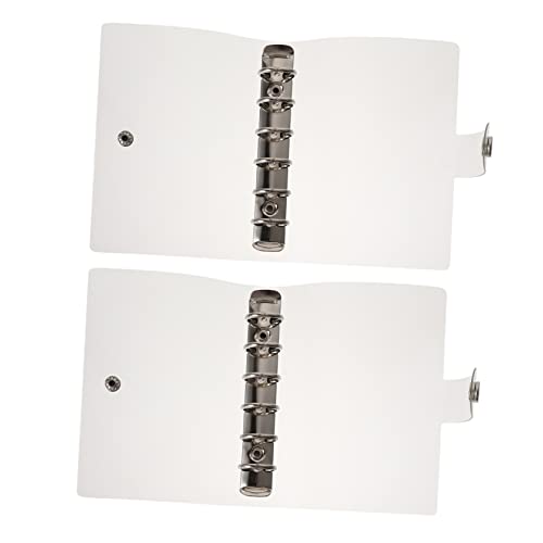 FUNNETOYU 2 Stück PVC Loseblatt Binder Transparent PVC Einband Notizbuch Einleger Schutz für Tagebuch Planer Ringbuch Nachfüllbar Leicht und Rutschfest FUNNETOYU 2 Stück PVC Loseblatt Binder Transparent PVC Einband Notizbuch Einleger Schutz für Tagebuch Planer Ringbuch Nachfüllbar Leicht und Rutschfest von FUNNETOYU