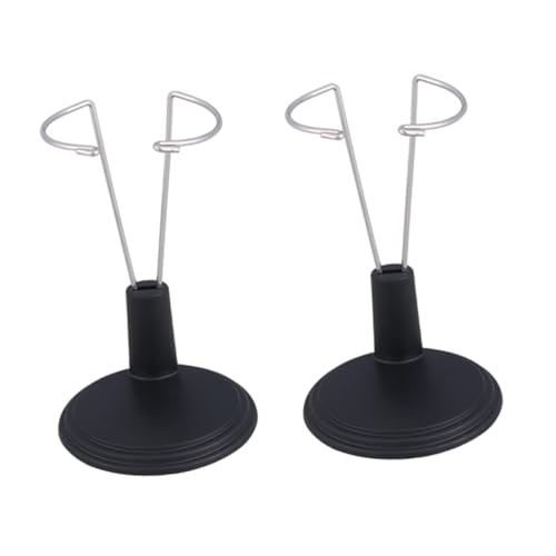 FUNNETOYU 2 Stück Puppenständer aus Schwarzem für Puppen Stabiler Display Halter zur Präsentation und Aufbewahrung von Actionfiguren und Tragbar und Platzsparend für Zuhause und Laden FUNNETOYU 2 Stück Puppenständer aus Schwarzem für Puppen Stabiler Display Halter zur Präsentation und Aufbewahrung von Actionfiguren und Tragbar und Platzsparend für Zuhause und Laden von FUNNETOYU