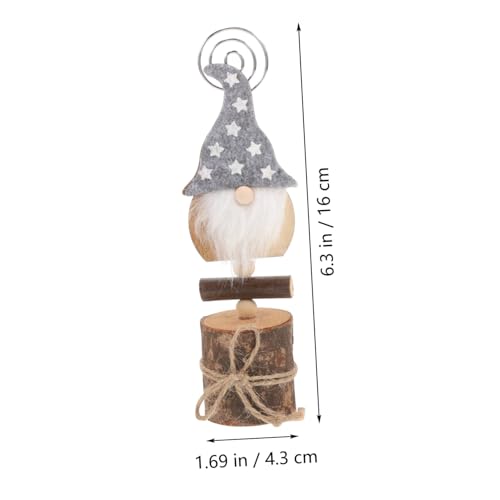 FUNNETOYU 2 Stück Weihnachts Memo Halter Dekorativer No Face Puppe Tischkartenhalter mit Spiralclip Rutschfest für Party Geburtstag Hochzeit Feier FUNNETOYU 2 Stück Weihnachts Memo Halter Dekorativer No Face Puppe Tischkartenhalter mit Spiralclip Rutschfest für Party Geburtstag Hochzeit Feier von FUNNETOYU
