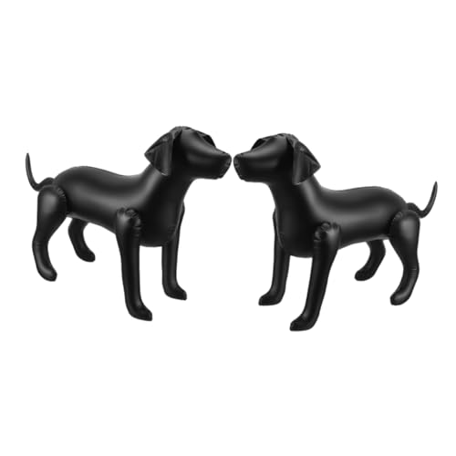 FUNNETOYU 2 Stück aufblasbares Hundespielzeug hund Spielzeugkorb für Hunde Attrappe bündeln Hunde Schaufensterpuppe Hundeschaufensterpuppe für Kleidung PVC Black FUNNETOYU 2 Stück aufblasbares Hundespielzeug hund Spielzeugkorb für Hunde Attrappe bündeln Hunde Schaufensterpuppe Hundeschaufensterpuppe für Kleidung PVC Black von FUNNETOYU