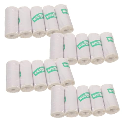 FUNNETOYU 20 Rollen Mini Thermopapier Selbstklebend für Kamera Thermodrucker Schneller Druck Langlebig Haftend für Versand Etiketten Büroorganisation FUNNETOYU 20 Rollen Mini Thermopapier Selbstklebend für Kamera Thermodrucker Schneller Druck Langlebig Haftend für Versand Etiketten Büroorganisation von FUNNETOYU