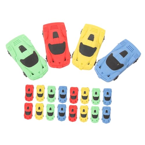 FUNNETOYU 20 Stück Cartoon Rennradierer Kreativer Radiergummi 3D Radiergummis Für Große Räder Rennauto Spielzeugauto FUNNETOYU 20 Stück Cartoon Rennradierer Kreativer Radiergummi 3D Radiergummis Für Große Räder Rennauto Spielzeugauto von FUNNETOYU