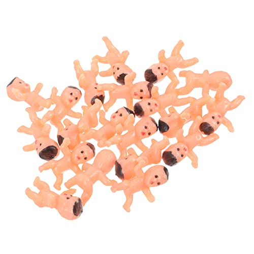 FUNNETOYU 20 Stück Engel Puppe Puppe plastikbabys Present miniaturfiguren Room Decoration kleines Babymodell Mini -Babyspielzeug Dekorationen für die Babyparty Mini-Babys von FUNNETOYU