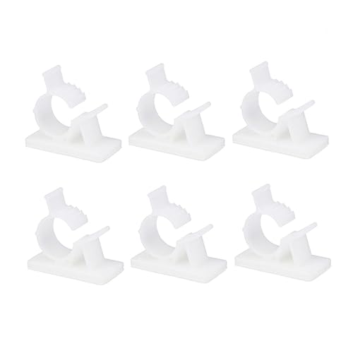 FUNNETOYU 20 Stück Kabelclips Selbstklebende Kabelorganizer für Effizientes Kabelmanagement Verstellbare Klemmen Weiß für Schreibtisch Zuhause und Büro FUNNETOYU 20 Stück Kabelclips Selbstklebende Kabelorganizer für Effizientes Kabelmanagement Verstellbare Klemmen Weiß für Schreibtisch Zuhause und Büro von FUNNETOYU