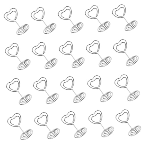 FUNNETOYU 20 Stück Notizordner Bildhalter Für Tisch Clips Platzkarten Ort Reserviert Hochzeit Kartenhalter Stehen Anzeige Mini Groß Platzierung Leerer Namensträger Gruß Party Silber Metall FUNNETOYU 20 Stück Notizordner Bildhalter Für Tisch Clips Platzkarten Ort Reserviert Hochzeit Kartenhalter Stehen Anzeige Mini Groß Platzierung Leerer Namensträger Gruß Party Silber Metall von FUNNETOYU