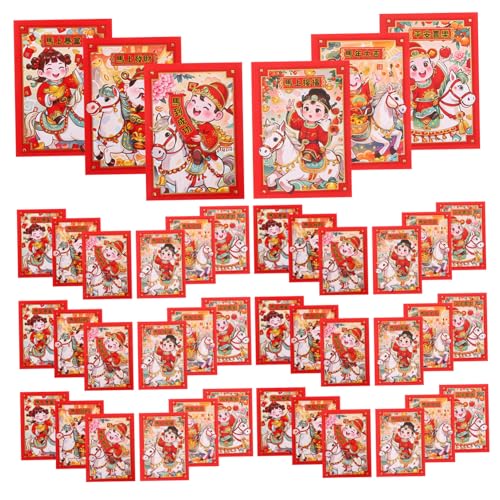 FUNNETOYU 20 Stück Pferd Rote Umschläge Chinesisches Neujahr Hong Bao Robuste Papierumschläge Für Geldgeschenke Hochzeit Geburtstag Frühlingsfest Traditionell Attraktiv FUNNETOYU 20 Stück Pferd Rote Umschläge Chinesisches Neujahr Hong Bao Robuste Papierumschläge Für Geldgeschenke Hochzeit Geburtstag Frühlingsfest Traditionell Attraktiv von FUNNETOYU