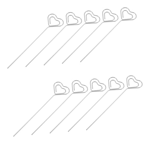 FUNNETOYU 20 Stück Teiliges Herzform Memohalter aus Metall Tischkartenhalter für Fotos Notizen Visitenkarten Eleganter Deko herz Clip für Hochzeit Party Büro und Restaurant von FUNNETOYU