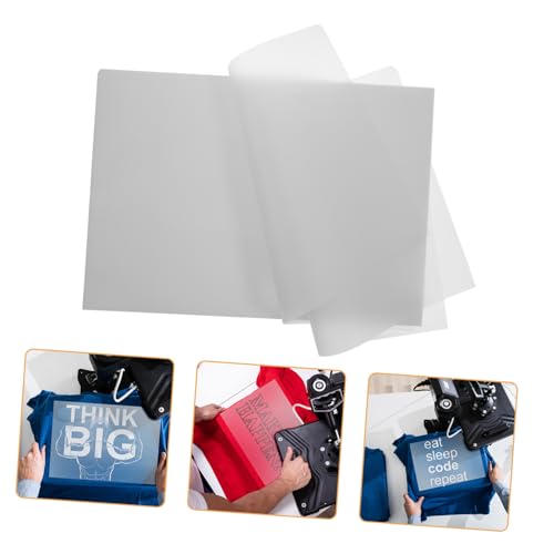 FUNNETOYU 20 Stück Teiliges Pet Wärmeübertragungsfolie Hitzebeständig Flexibel für DIY Textilien Bedruckbar Einfach Zuschneidbar Langlebig FUNNETOYU 20 Stück Teiliges Pet Wärmeübertragungsfolie Hitzebeständig Flexibel für DIY Textilien Bedruckbar Einfach Zuschneidbar Langlebig von FUNNETOYU