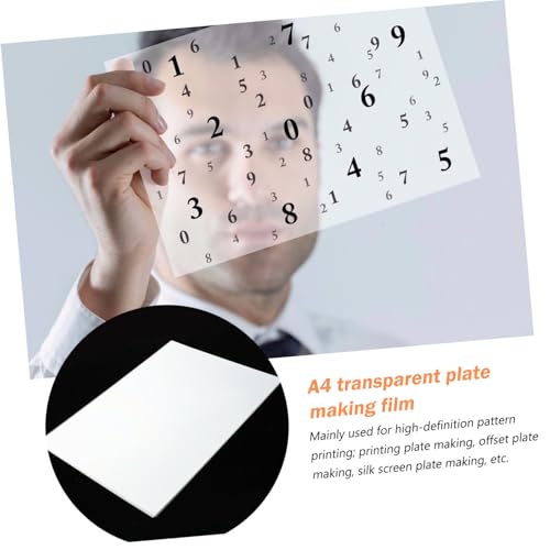FUNNETOYU 20 Stück Teiliges Transparent Pet Druckfilm Hochtransparent Tintenstrahlbedruckbar Stabile Beschichtung für Klares Druckbild Umweltfreundliche Beschichtung nicht Wasserfest Leicht FUNNETOYU 20 Stück Teiliges Transparent Pet Druckfilm Hochtransparent Tintenstrahlbedruckbar Stabile Beschichtung für Klares Druckbild Umweltfreundliche Beschichtung nicht Wasserfest Leicht von FUNNETOYU