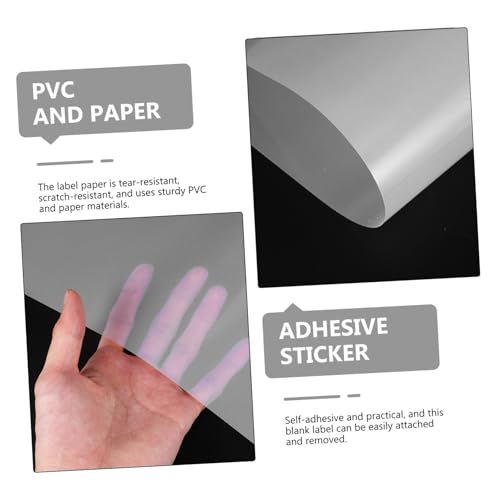 FUNNETOYU 20 Stück Transparente Wasserfeste Sprühfolie Fotopapier für Tintenstrahldrucker Glänzendes Langlebiges Druckpapier für Fotos Werbung und Schulprojekte FUNNETOYU 20 Stück Transparente Wasserfeste Sprühfolie Fotopapier für Tintenstrahldrucker Glänzendes Langlebiges Druckpapier für Fotos Werbung und Schulprojekte von FUNNETOYU