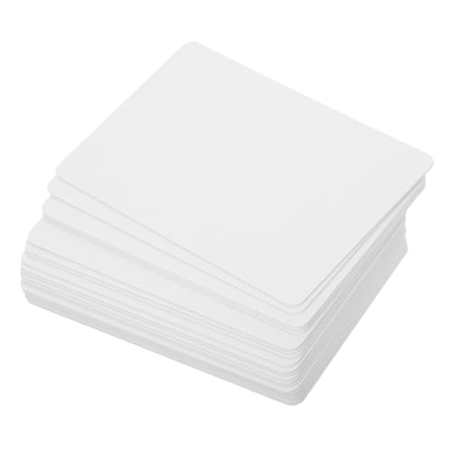 FUNNETOYU 20 Stück Weiße PVC Blankokarten Doppelseitig Bedruckbar Wasserfeste Ausweiskarten Kompatibel mit Tintenstrahldruckern Leere Kreditkarten für Id badge Vielseitig Gestaltbare von FUNNETOYU