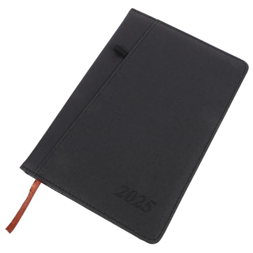 FUNNETOYU 2025 Englisches Notizbuch Slots Notizblock Blau Täglich Büro Akademisch Notizbücher Planerbuch Lehrer Jährlich Life Planer Notebook Buch Planen Mit Student Schreibbuch Schwarz Pu FUNNETOYU 2025 Englisches Notizbuch Slots Notizblock Blau Täglich Büro Akademisch Notizbücher Planerbuch Lehrer Jährlich Life Planer Notebook Buch Planen Mit Student Schreibbuch Schwarz Pu von FUNNETOYU