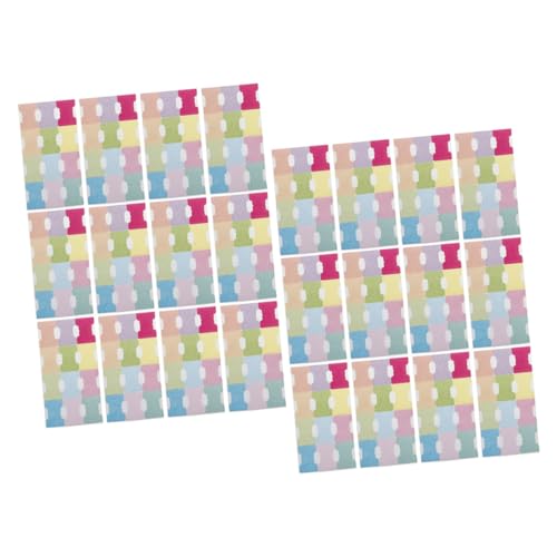 FUNNETOYU 24 Blatt Teiliges Beschreibbare Haftnotizen aus Papier Farbige Reißfeste Page Marker Tabs zum Markieren und Organisieren von Büchern Notizen und Ordnern Leicht und Einfach FUNNETOYU 24 Blatt Teiliges Beschreibbare Haftnotizen aus Papier Farbige Reißfeste Page Marker Tabs zum Markieren und Organisieren von Büchern Notizen und Ordnern Leicht und Einfach von FUNNETOYU