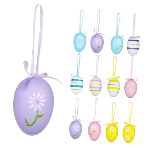 FUNNETOYU 24 Stück Nachgeahmte Eier Hängende Eierdekoration Doppelt Eierbaum Eierkorb Künstliche Pflanzen Wohnkultur Künstliche Grüne Girlande Eier Eierspielzeug Ostereier Plastik FUNNETOYU 24 Stück Nachgeahmte Eier Hängende Eierdekoration Doppelt Eierbaum Eierkorb Künstliche Pflanzen Wohnkultur Künstliche Grüne Girlande Eier Eierspielzeug Ostereier Plastik von FUNNETOYU