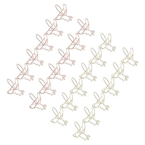 FUNNETOYU 24 Stück Teiliges Büroklammern in Bienenform Metallclips in Gold und Roségold Kreative Aktenklammern für Schule Büro und Zuhause Praktische und Dekorative Vielzweckklammern FUNNETOYU 24 Stück Teiliges Büroklammern in Bienenform Metallclips in Gold und Roségold Kreative Aktenklammern für Schule Büro und Zuhause Praktische und Dekorative Vielzweckklammern von FUNNETOYU