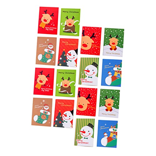 FUNNETOYU 24 Stück Teiliges Weihnachts Notizblock mit Cartoon Motiven Kompakte Pocket Notepads für Schule und Büro Kreative Schreibblöcke als für Frauen und Schüler FUNNETOYU 24 Stück Teiliges Weihnachts Notizblock mit Cartoon Motiven Kompakte Pocket Notepads für Schule und Büro Kreative Schreibblöcke als für Frauen und Schüler von FUNNETOYU