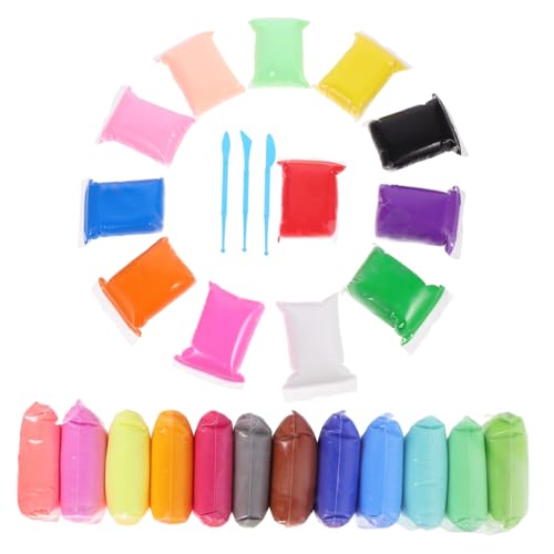 FUNNETOYU 24Packungen DIY Bunter Polymer Farben Lufttrocknende Modelliermasse für Kreatives Basteln und Sichere Materialien für Unendlichen Spaß und Kreative Projekte FUNNETOYU 24Packungen DIY Bunter Polymer Farben Lufttrocknende Modelliermasse für Kreatives Basteln und Sichere Materialien für Unendlichen Spaß und Kreative Projekte von FUNNETOYU