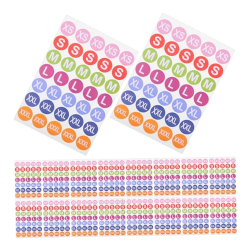 FUNNETOYU 25 Blatt Größenetikett Aufkleber Name Größenetiketten für Kleidung Etiketten der Kleidungsgröße Aufkleber für Kleidergrößen runde Aufkleber Kupferplattenaufkleber FUNNETOYU 25 Blatt Größenetikett Aufkleber Name Größenetiketten für Kleidung Etiketten der Kleidungsgröße Aufkleber für Kleidergrößen runde Aufkleber Kupferplattenaufkleber von FUNNETOYU