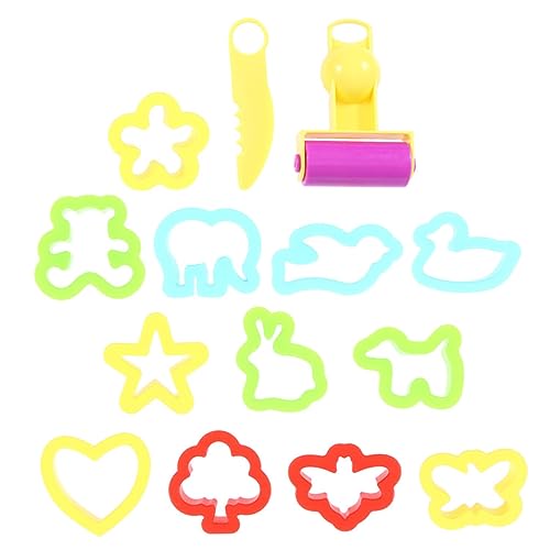 FUNNETOYU 28 Stück Teiliges DIY Knetset für Farbenfrohes Plastilin Modelliermasse Fördert Kreativität und Motorische Fähigkeiten Kindgerechte Sicheres Kunststoffmaterial Pädagogisches von FUNNETOYU