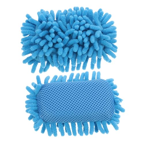 FUNNETOYU 2Stücke Tafelreiniger aus Chenille Effektiver Board Radiergummi für Whiteboards Leicht Langlebig und Praktisch für Schule und Büro Ergonomisches von FUNNETOYU
