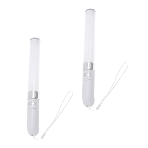 FUNNETOYU 2stücke Wiederverwendbare Glow-sticks Leuchtende Stäbe Farben Für Partys Konzerte Und Festlichkeiten -schalter Für Unvergessliche Momente von FUNNETOYU