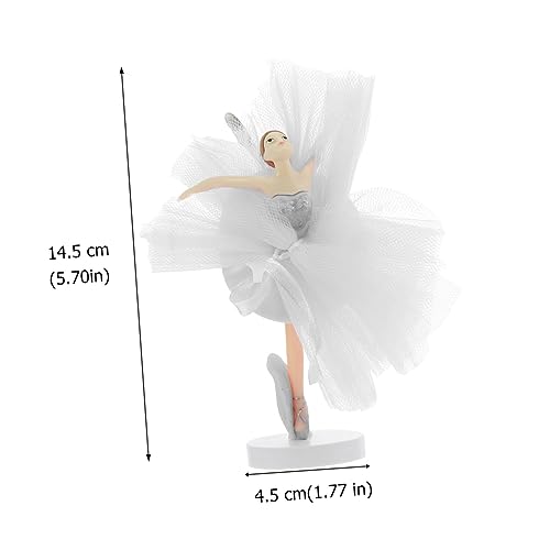 FUNNETOYU 3 Sätze Ballerina Cake Toppers mit Weißem Tüllrock Kreative Tortendeko für Geburtstag Hochzeit Shower Realistische Party Kuchenverzierung Langlebige Dessert Ornament FUNNETOYU 3 Sätze Ballerina Cake Toppers mit Weißem Tüllrock Kreative Tortendeko für Geburtstag Hochzeit Shower Realistische Party Kuchenverzierung Langlebige Dessert Ornament von FUNNETOYU