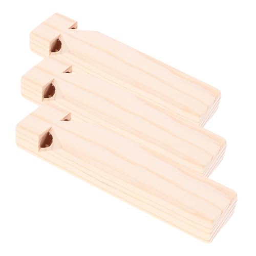 FUNNETOYU 3 Stück Holz Zugpfeifen DIY zum Bemalen Musikinstrument Kinderparty Favors Motorikfördernd Musikalisches Lernspielzeug für Jungen und Mädchen Geburtstagsspiele FUNNETOYU 3 Stück Holz Zugpfeifen DIY zum Bemalen Musikinstrument Kinderparty Favors Motorikfördernd Musikalisches Lernspielzeug für Jungen und Mädchen Geburtstagsspiele von FUNNETOYU