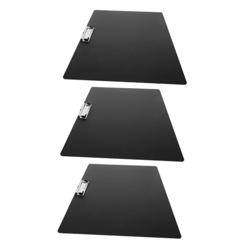 FUNNETOYU 3 Stück Malerei Schiene Büro-klemmbrett Für A3 Zwischenablage Zeichnung Zwischenablage Zeichnen Querformat Zwischenablage Dateispeicherclip Künstler-klemmbrett Pp. Metall Schwarz FUNNETOYU 3 Stück Malerei Schiene Büro-klemmbrett Für A3 Zwischenablage Zeichnung Zwischenablage Zeichnen Querformat Zwischenablage Dateispeicherclip Künstler-klemmbrett Pp. Metall Schwarz von FUNNETOYU